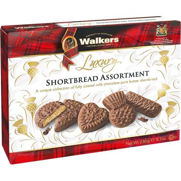 Walkers Luxury Shortbread Assortment, 230 g