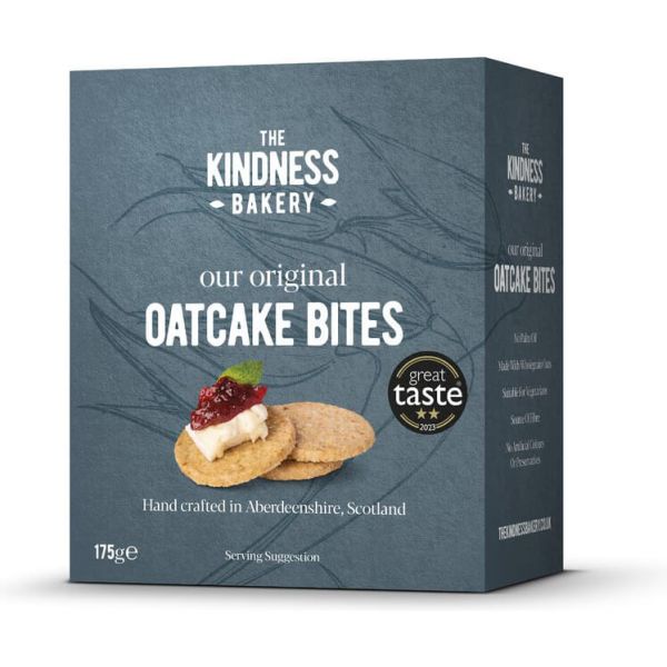 The Kindness Bakery Original Oatcake Bites, 175 g