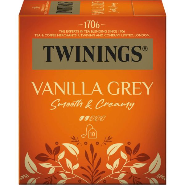 Twinings Vanilla Grey Tee, 10 Teebeutel (17 g)