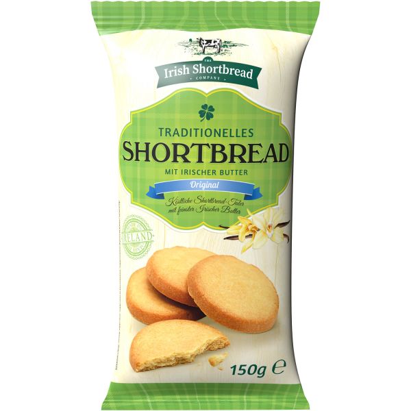 The Irish Shortbread Company Shortbread-Taler, 150 g