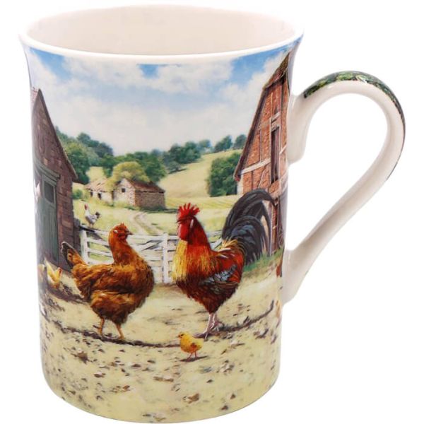 Becher Cockerel & Hen - Hahn & Henne