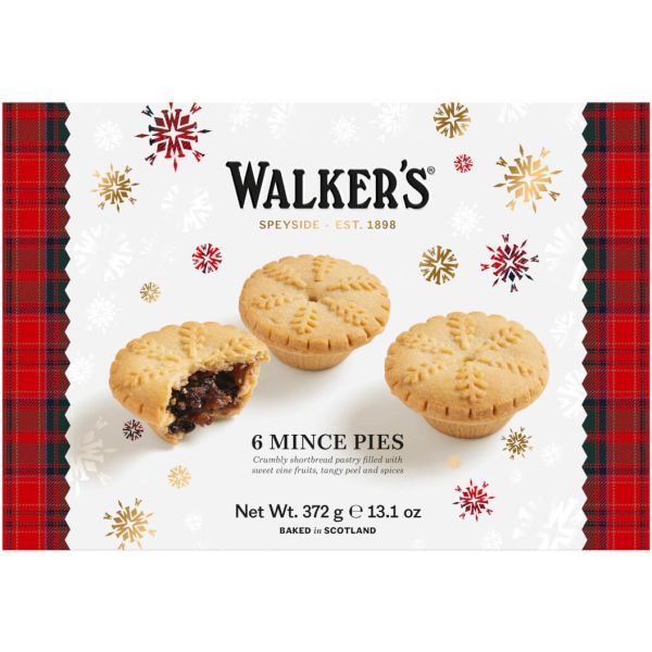 Walkers Mince Pies, 372 g