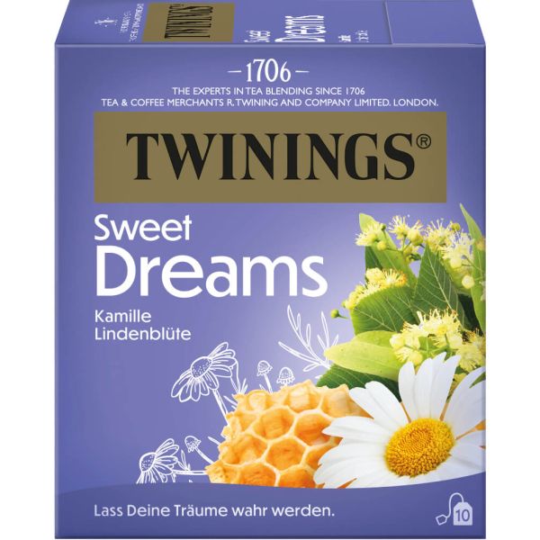 Twinings Kamille & Lindenblüte Tee, 10 Teebeutel (16 g)