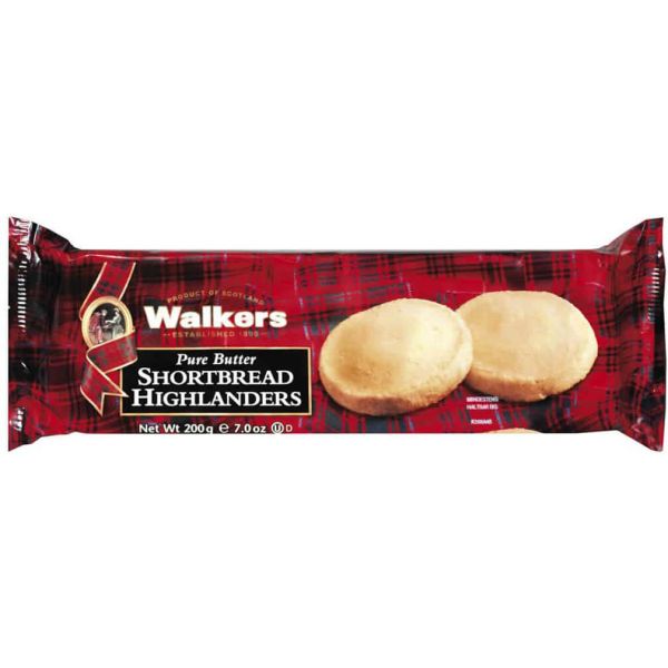 Walkers Shortbread Highlanders Softpack, 200 g